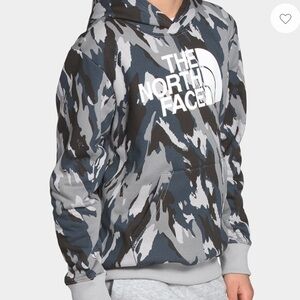 North Face youth logo wear pullover hoodie